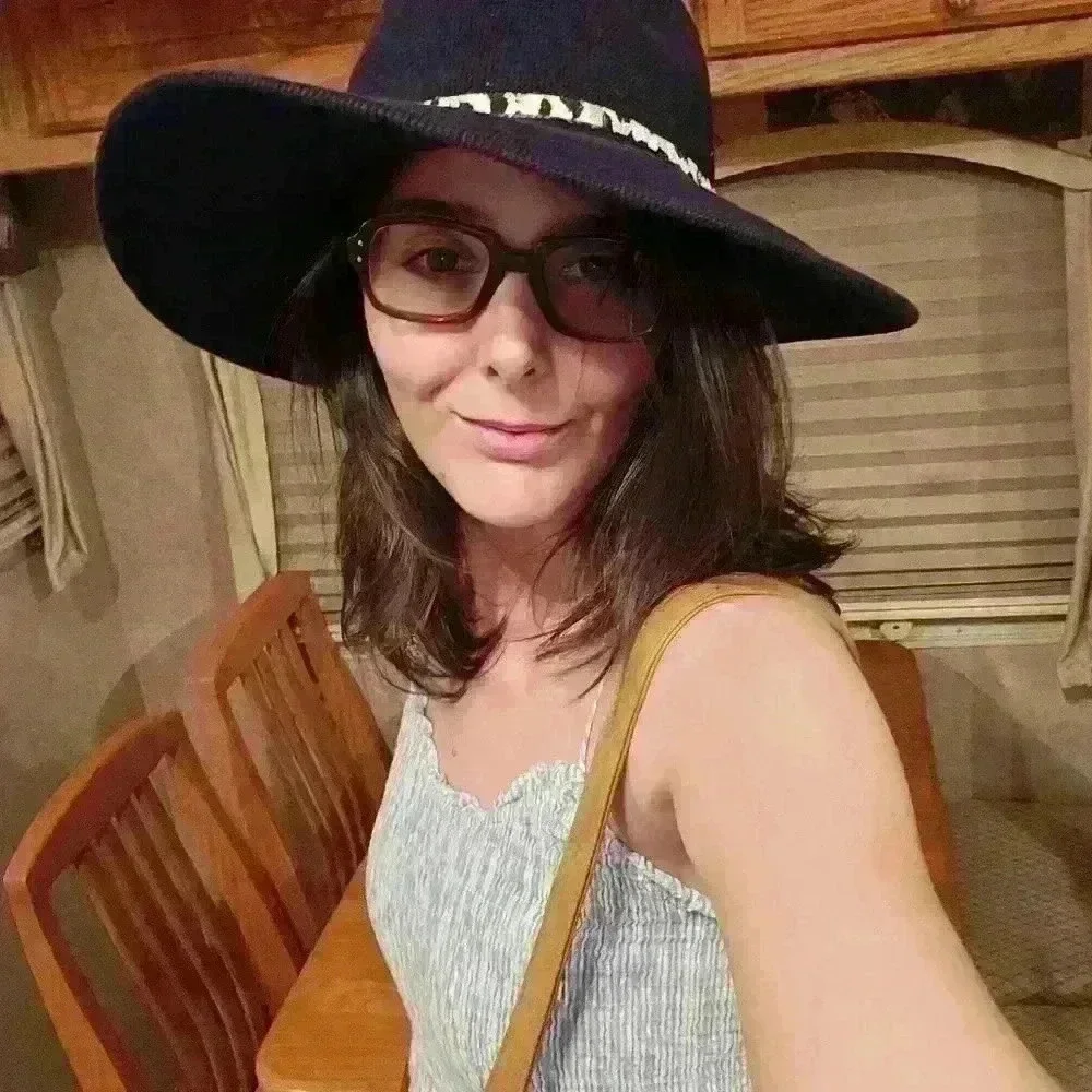 Anthropologie Cyrus Rancher Navy Blue Cowboy Hat - Picture 1 of 6